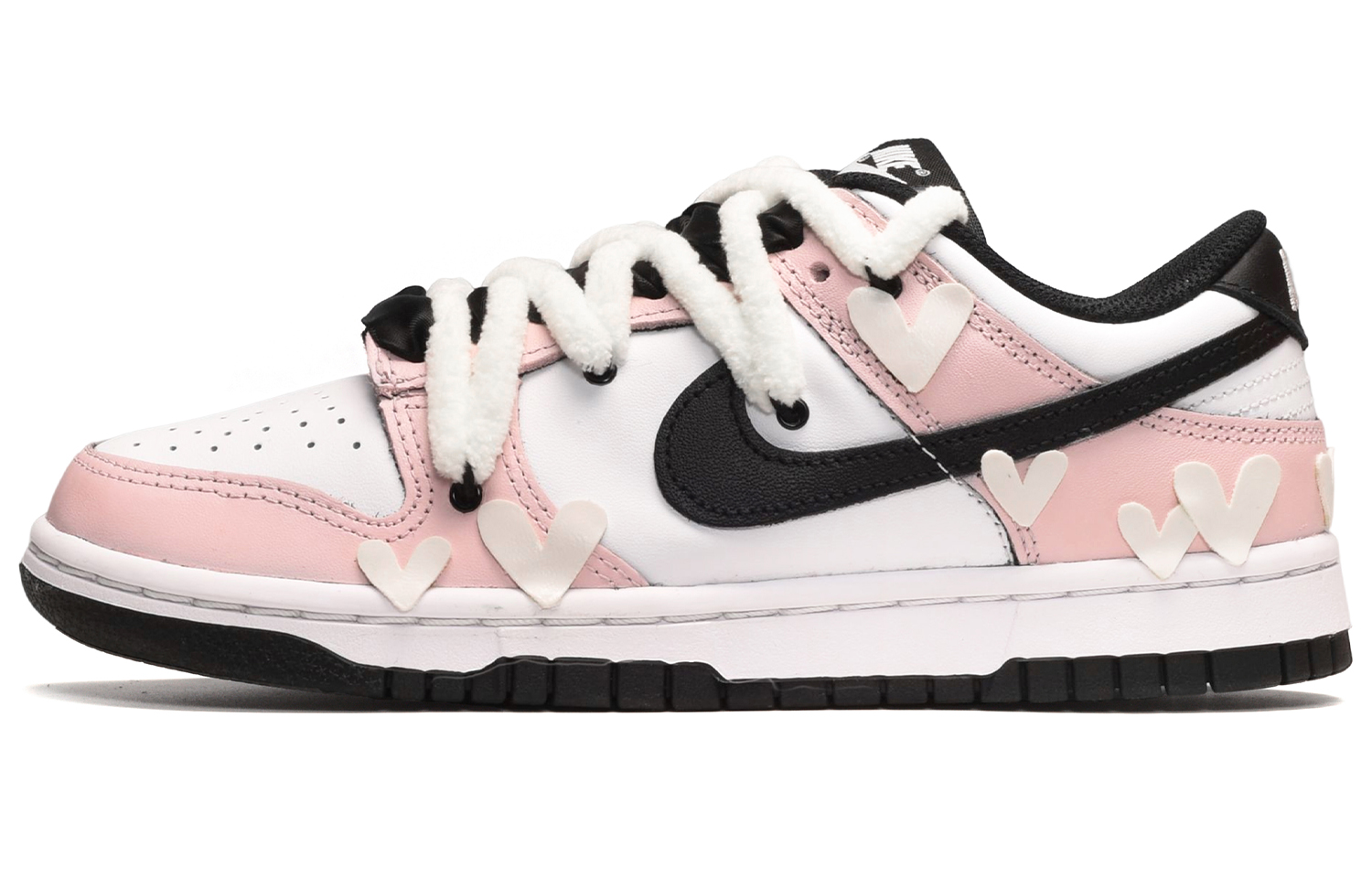 [Custom Shoes] Nike Dunk Low 'Valentine's Day Pink Panda'