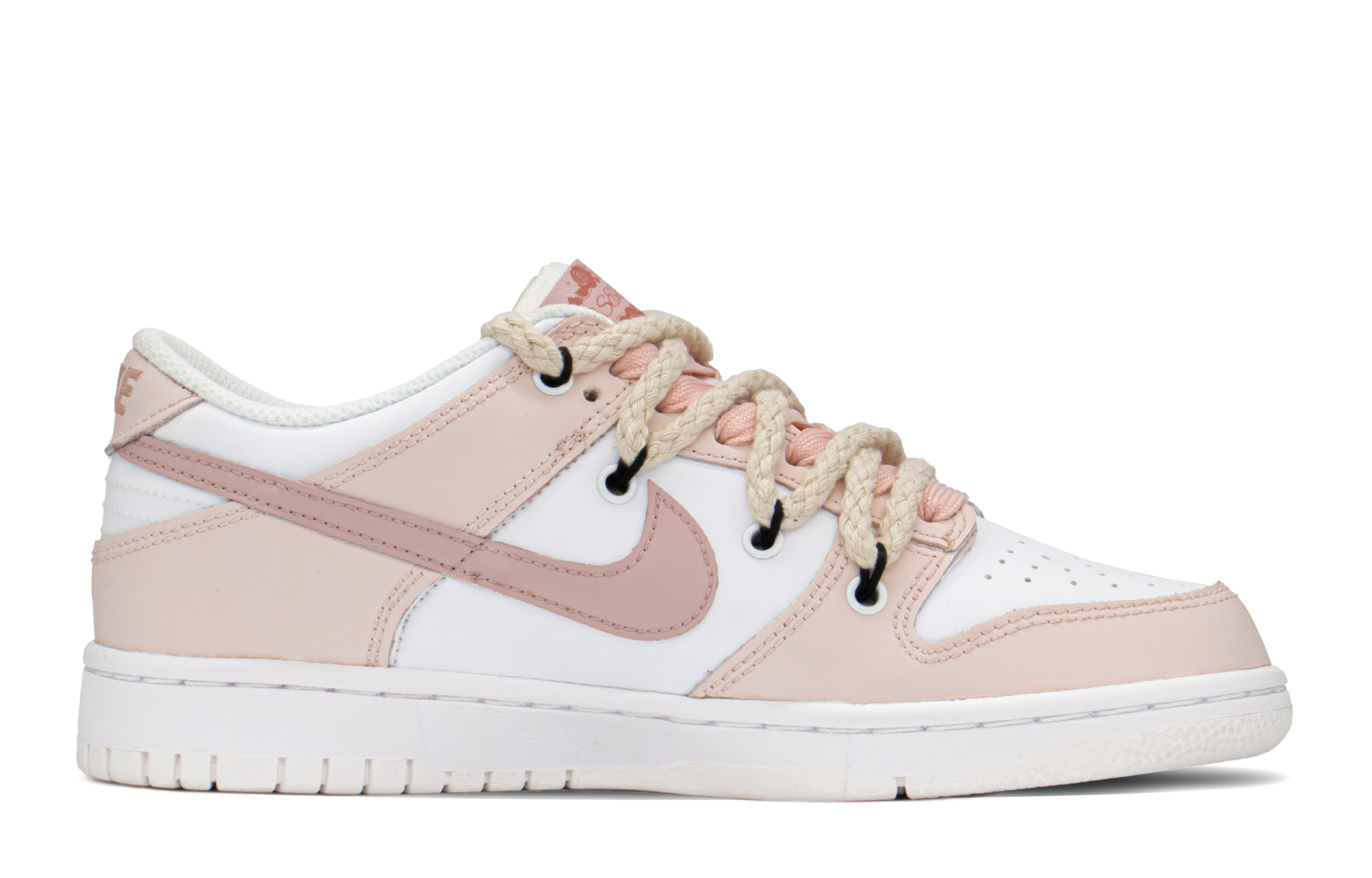 Order [定制鞋] 耐克Dunk低帮'情人节粉白' DH9765-100(TeamA-DK玫瑰少女S-BOX)