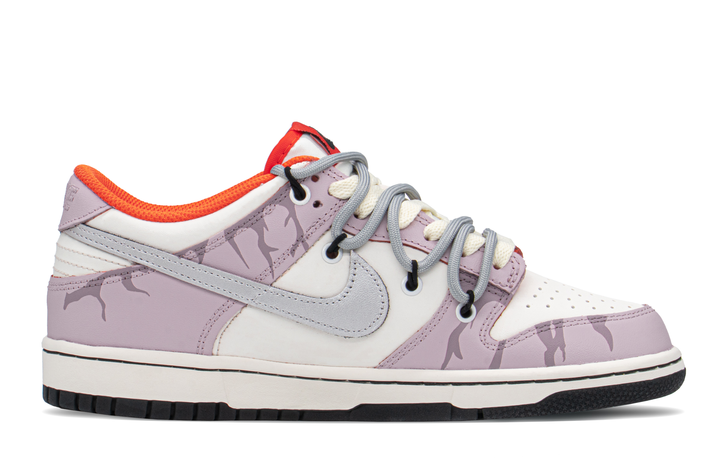 Order [Sepatu Custom] Nike Dunk Low 'Hari Valentine Ungu-Putih' DH9765-003(TeamA-DK女爆裂爱心S-BOX)