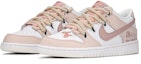 Lookbook 【訂製球鞋】Nike Dunk Low 情人節 解構 玫瑰少女 低幫 板鞋 GS 粉白