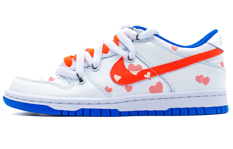 Buy [Sepatu Custom] Nike Dunk Low 'Valentine's Day Royal Red' CW1590-104(TeamR-女款爱神喷绘S-BOX)