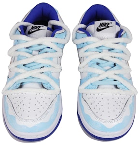【客製球鞋】Nike Dunk Low 情人節主題 雪花 潑墨流淌 毛絨鞋帶 低幫 板鞋 男女同款 白藍金 Shop 【客製球鞋】Nike Dunk Low 情人節主題 雪花 潑墨流淌 毛絨鞋帶 低幫 板鞋 男女同款 白藍金