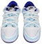 Shop 【客製球鞋】Nike Dunk Low 情人節主題 雪花 潑墨流淌 毛絨鞋帶 低幫 板鞋 男女同款 白藍金