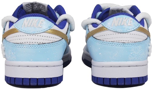 【客製球鞋】Nike Dunk Low 情人節主題 雪花 潑墨流淌 毛絨鞋帶 低幫 板鞋 男女同款 白藍金 Purchase 【客製球鞋】Nike Dunk Low 情人節主題 雪花 潑墨流淌 毛絨鞋帶 低幫 板鞋 男女同款 白藍金