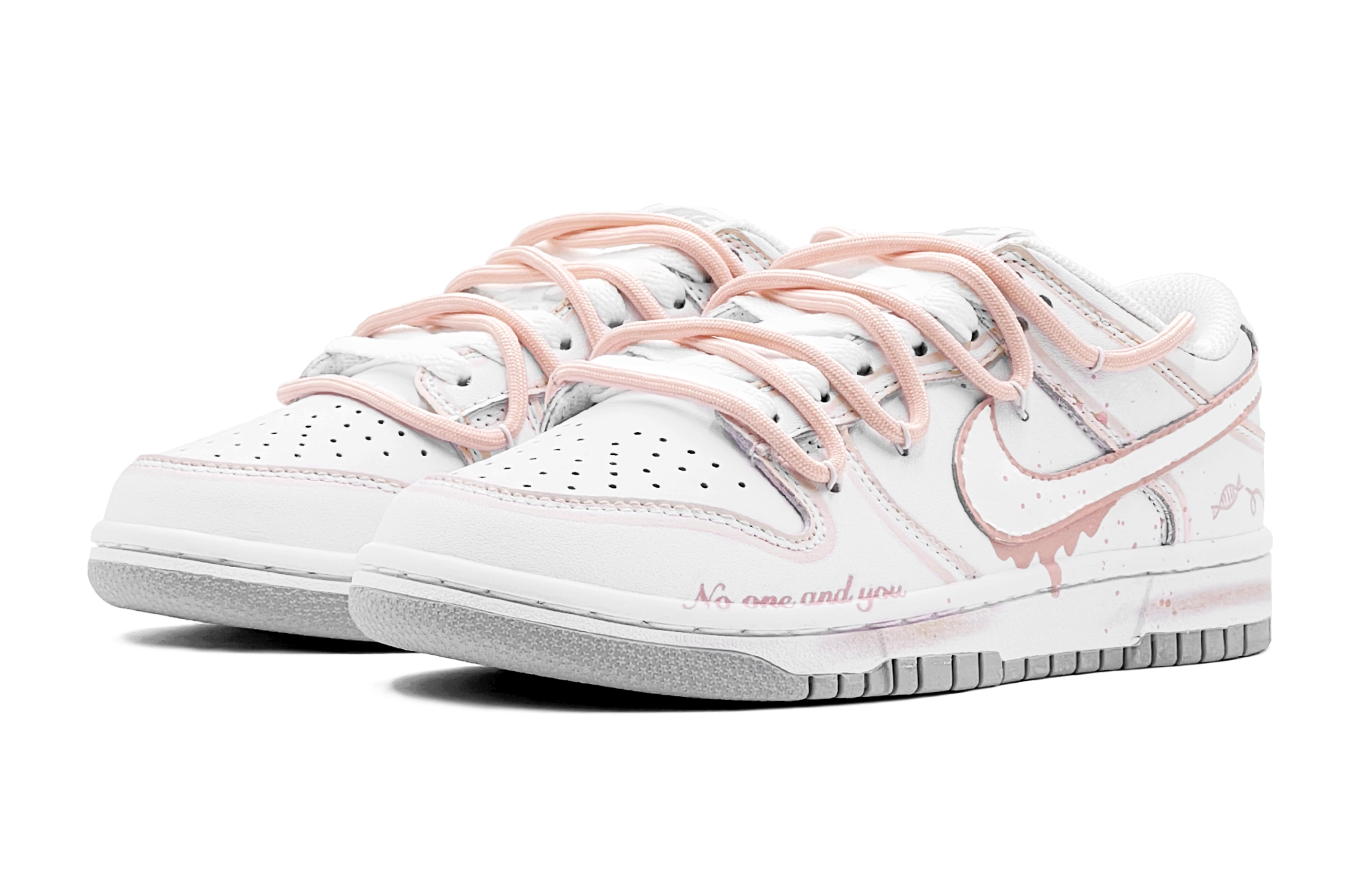 Lookbook [定制鞋] 耐克Dunk Low情人节甜蜜糖果配色 DH9765-102(TeamS-甜蜜软糖女S-BOX)