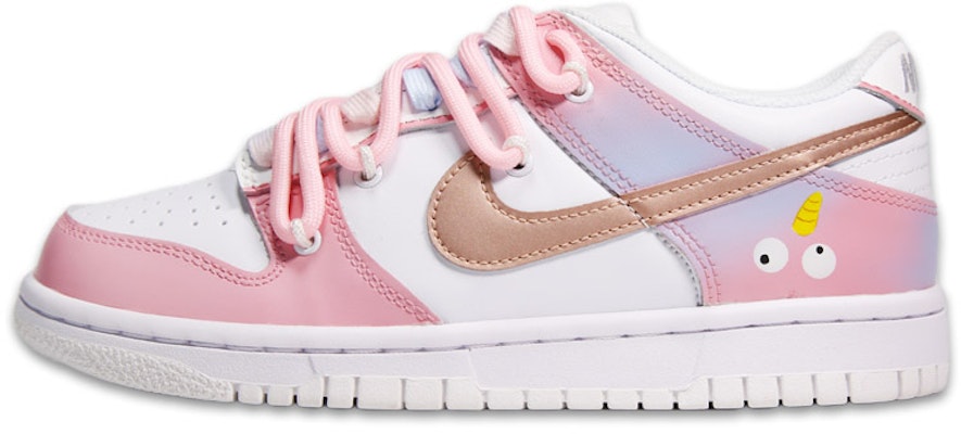 나이키 덩크 로우 '발렌타인 유니콘 플러피' (커스텀) DH9765-100(TeamF-女款解构梦幻独角兽白蓝粉) Buy 나이키 덩크 로우 '발렌타인 유니콘 플러피' (커스텀) DH9765-100(TeamF-女款解构梦幻独角兽白蓝粉)