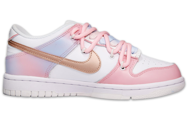 Order 나이키 덩크 로우 '발렌타인 유니콘 플러피' (커스텀) DH9765-100(TeamF-女款解构梦幻独角兽白蓝粉)