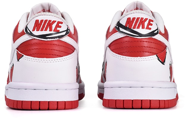 Nike Dunk Low San Valentín Rojas con Corazones CW1590-600(TeamE-女款手绘爱心黑白红) Shop Nike Dunk Low San Valentín Rojas con Corazones CW1590-600(TeamE-女款手绘爱心黑白红)