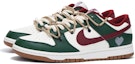 Lookbook 【定製球鞋】 Nike Dunk Low 情人節限定 vibe風 解構 高街 低幫 板鞋 男款 白綠紅