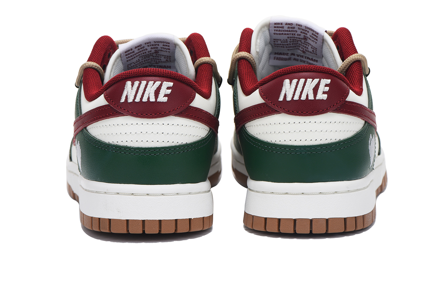 Shop 【定製球鞋】 Nike Dunk Low 情人節限定 vibe風 解構 高街 低幫 板鞋 男款 白綠紅