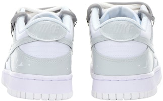 【訂製球鞋】 Nike Dunk Low 復古女孩主題訂製 解構 新年 情人節 海浪 圖騰 塗鴉 禮物 情侶 低幫 板鞋 GS 灰白 Purchase 【訂製球鞋】 Nike Dunk Low 復古女孩主題訂製 解構 新年 情人節 海浪 圖騰 塗鴉 禮物 情侶 低幫 板鞋 GS 灰白