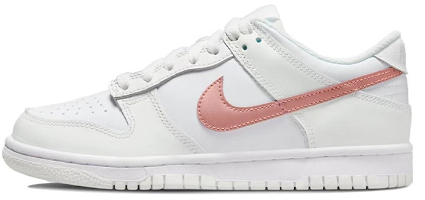 【定製球鞋】 Nike Dunk Low 野鶴製造 情人節主題 熱情風 耐磨 低幫 板鞋 GS 白粉 特殊禮盒版 Sizing 【定製球鞋】 Nike Dunk Low 野鶴製造 情人節主題 熱情風 耐磨 低幫 板鞋 GS 白粉 特殊禮盒版