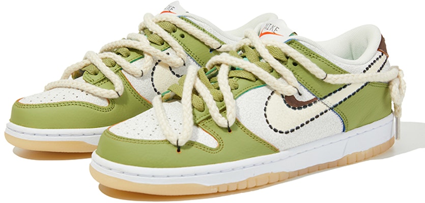 【カスタムシューズ】ナイキ ダンク ロー 'バニラアボカド' DX3363-100(Team15-香草牛油果) Lookbook 【カスタムシューズ】ナイキ ダンク ロー 'バニラアボカド' DX3363-100(Team15-香草牛油果)