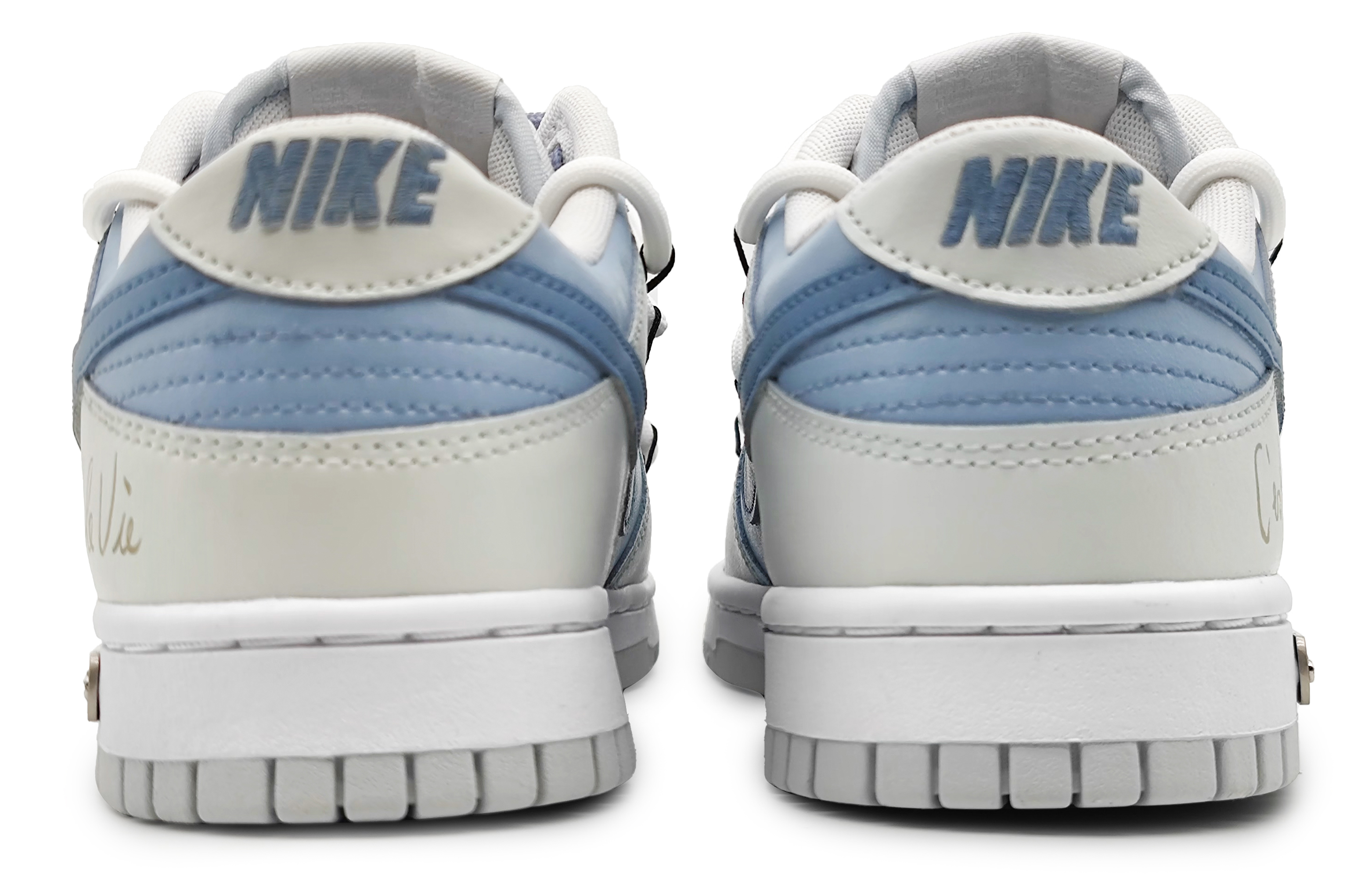 Purchase [客製化鞋款] 耐克 Dunk Low '香草藍莓 - 藍灰' DV0831-101(Team16-男款蓝莓啵啵解构)