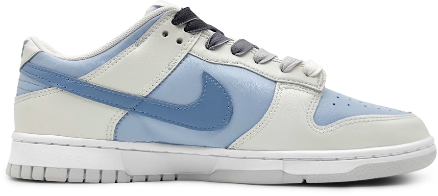 【定製球鞋】Nike Dunk Low 朦朧香草 藍莓泡泡 簡約小清新 雙勾 防滑減震 低筒 板鞋 GS 藍灰 Order 【定製球鞋】Nike Dunk Low 朦朧香草 藍莓泡泡 簡約小清新 雙勾 防滑減震 低筒 板鞋 GS 藍灰