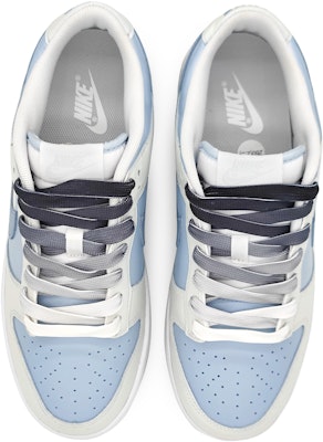 【定製球鞋】Nike Dunk Low 朦朧香草 藍莓泡泡 簡約小清新 雙勾 防滑減震 低筒 板鞋 GS 藍灰 Shop 【定製球鞋】Nike Dunk Low 朦朧香草 藍莓泡泡 簡約小清新 雙勾 防滑減震 低筒 板鞋 GS 藍灰
