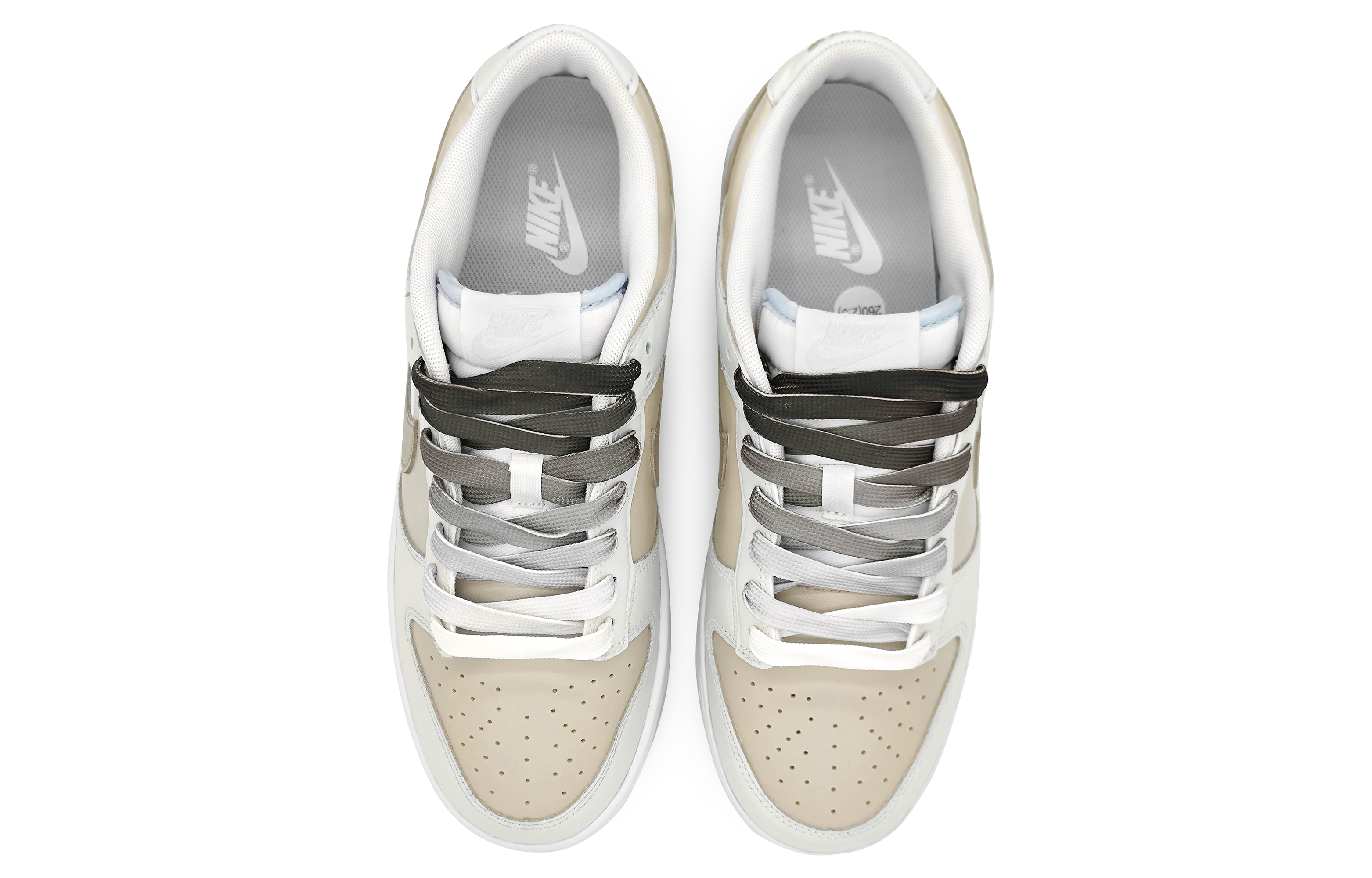 Shop [Zapatillas Personalizadas] Nike Dunk Low 'Vainilla Cocoa' DV0831-101(Team16-男款布丁可可)