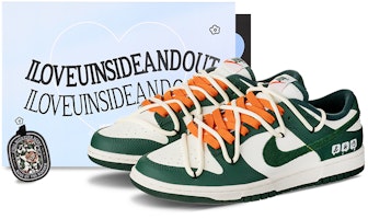 【訂製球鞋】Nike Dunk Low VC爆橙 塗鴉 多巴胺 夏日 戶外 休閒 解構綁帶 防滑耐磨 低幫 板鞋 男女同款 橙綠 Buy 【訂製球鞋】Nike Dunk Low VC爆橙 塗鴉 多巴胺 夏日 戶外 休閒 解構綁帶 防滑耐磨 低幫 板鞋 男女同款 橙綠