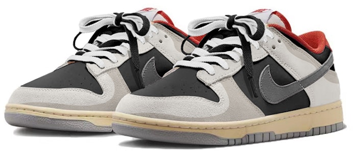 나이키 덩크 로우 '빈티지 아메리칸' (커스텀) FJ5429-133(TeamY-女款复古熊猫黑米白) Lookbook 나이키 덩크 로우 '빈티지 아메리칸' (커스텀) FJ5429-133(TeamY-女款复古熊猫黑米白)