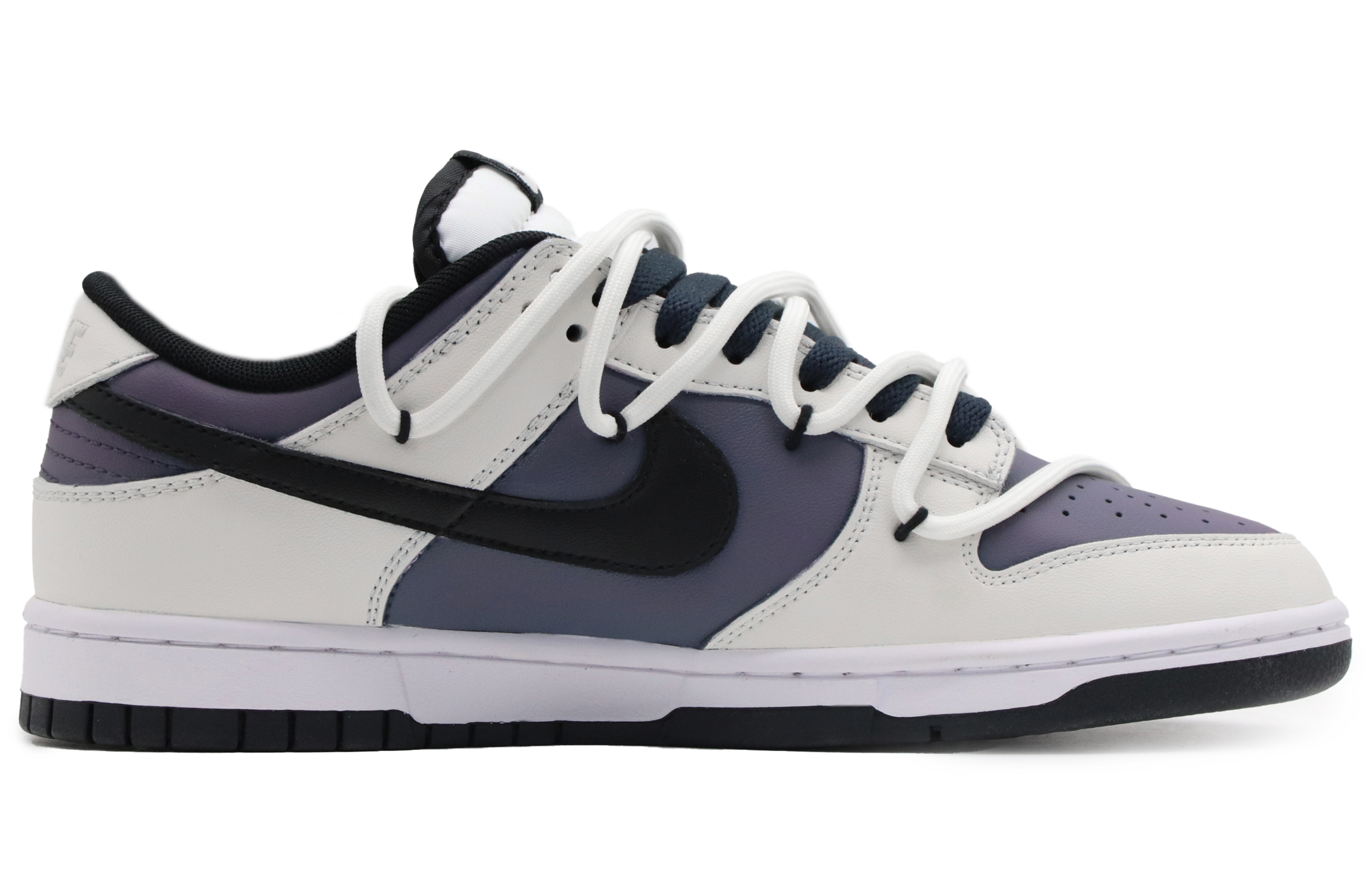 Order 【客製球鞋】Nike Dunk Low 零度 BBL 高街戶外穿搭 復古做舊 低筒 板鞋 男款 黑藍