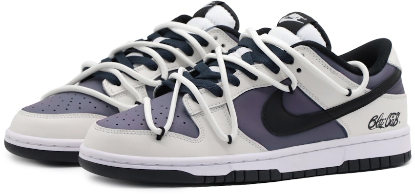 【客製球鞋】Nike Dunk Low 零度 BBL 高街戶外穿搭 復古做舊 低筒 板鞋 男款 黑藍 Lookbook 【客製球鞋】Nike Dunk Low 零度 BBL 高街戶外穿搭 復古做舊 低筒 板鞋 男款 黑藍