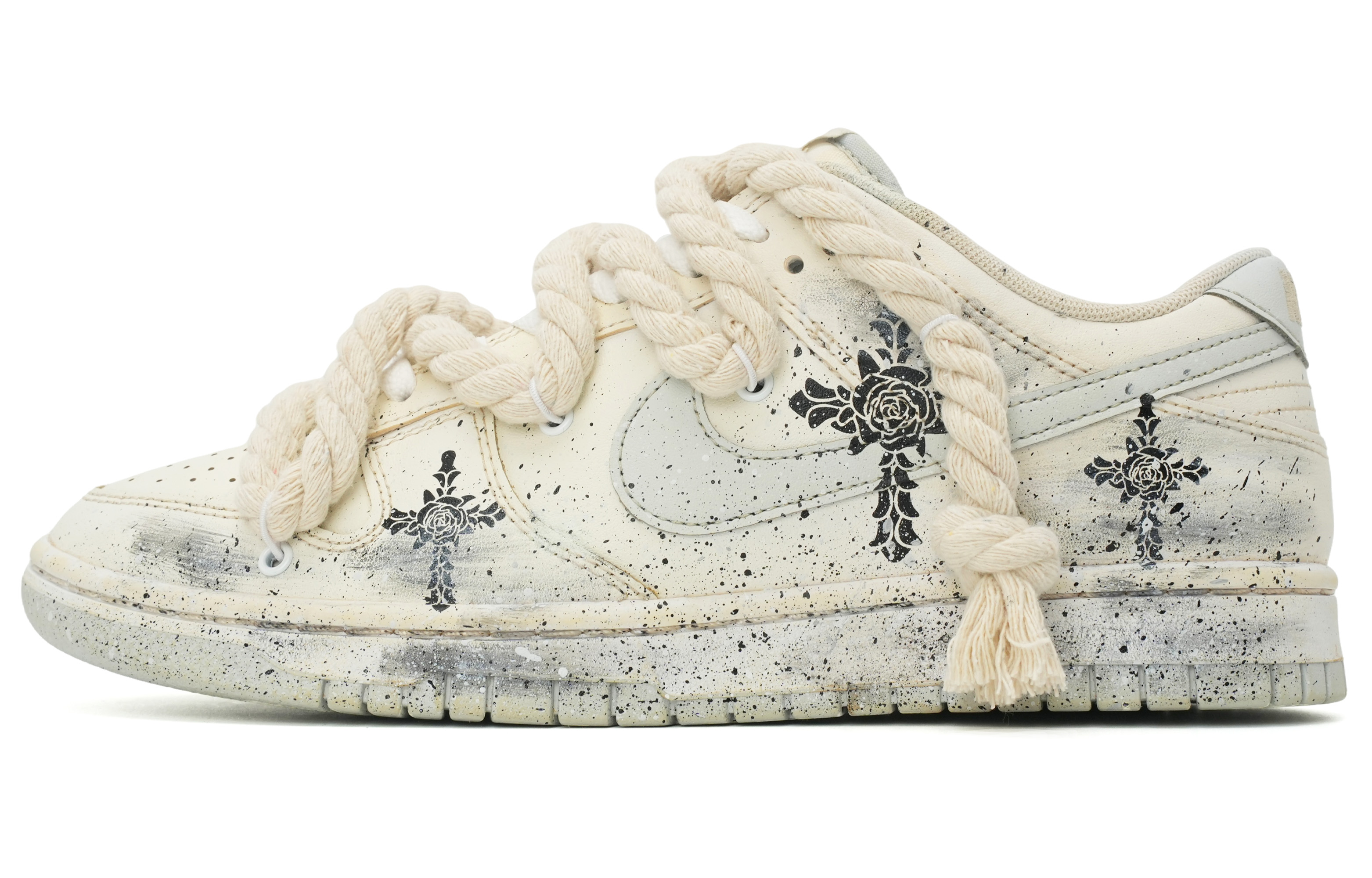 Buy 【カスタムシューズ】ナイキ ダンク ロー 'ヴィンテージ ブランブル ローズ' DV0831-101(Team35-荆棘玫瑰）