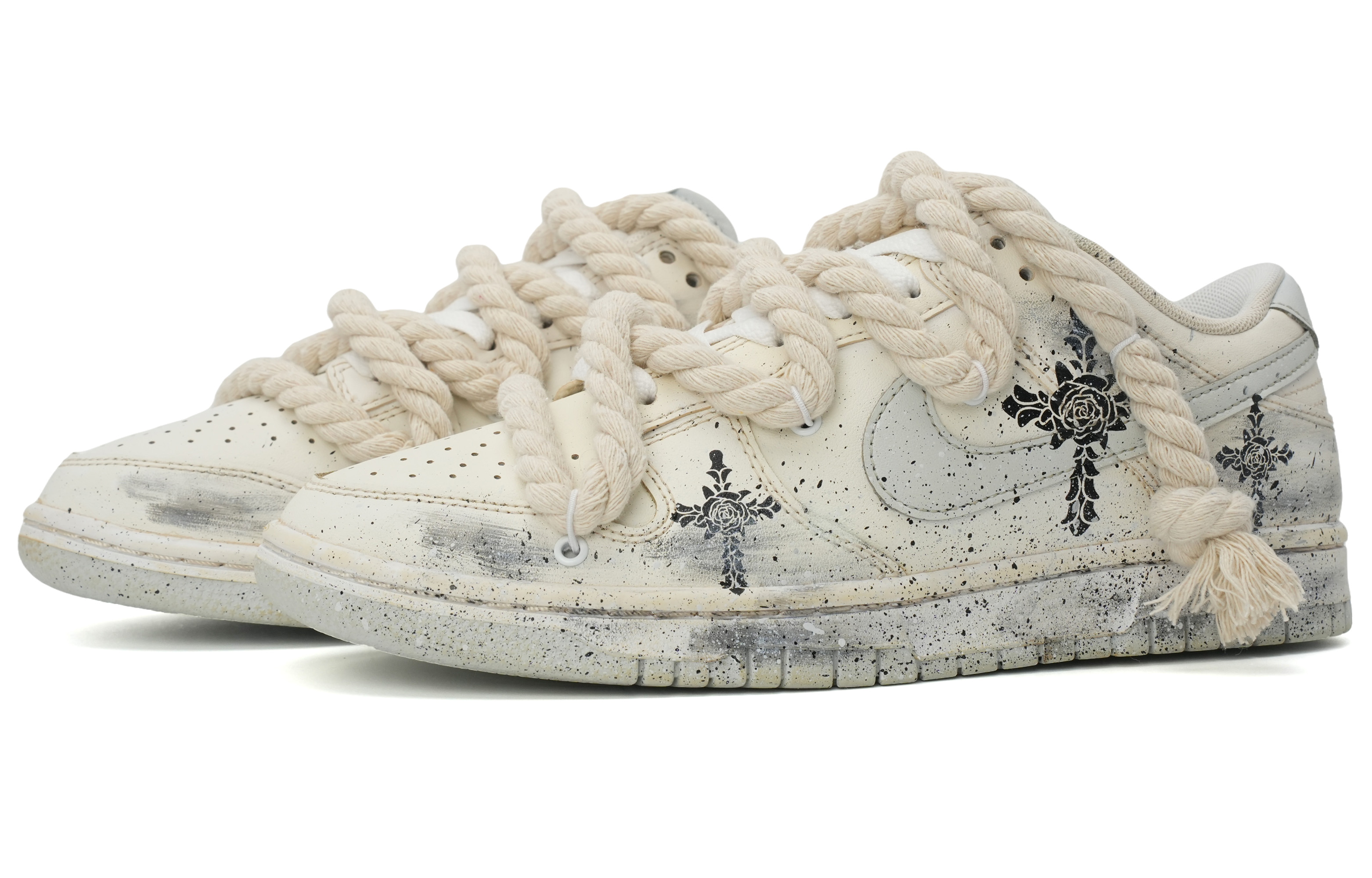 Lookbook 【カスタムシューズ】ナイキ ダンク ロー 'ヴィンテージ ブランブル ローズ' DV0831-101(Team35-荆棘玫瑰）