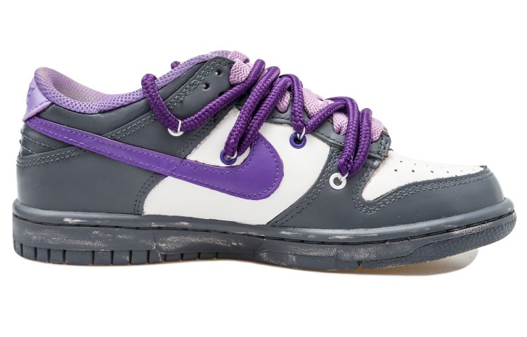 Order Zapatillas Nike Dunk Low 'Vintage Purple-White-Grey Desconstruidas' DJ6188-101(Team拾玖--紫心挂链男S-BOX)