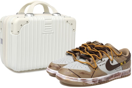 나이키 덩크 로우 '빈티지 카키 브라운'(커스텀) DJ6188-200(Team拾玖-复古做旧棕男) Buy 나이키 덩크 로우 '빈티지 카키 브라운'(커스텀) DJ6188-200(Team拾玖-复古做旧棕男)