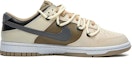 Order 【定製球鞋】 Nike Dunk Low 野鶴製造 復古風 條紋風 街頭潮流 做舊摩卡 特殊禮盒版 耐磨 低幫 板鞋 男款 米棕