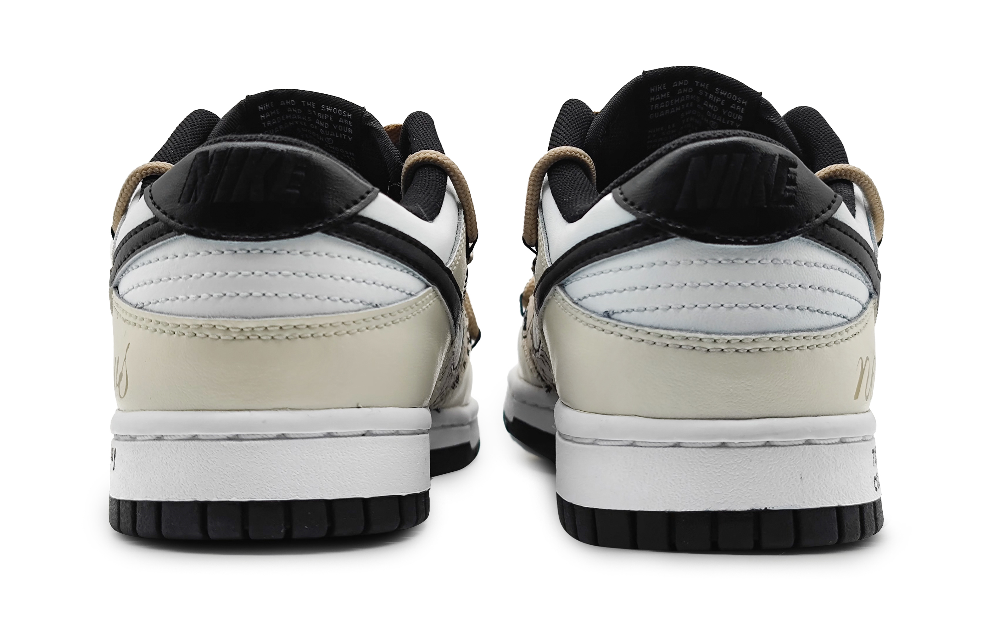 Purchase 【定制球鞋】 Nike Dunk Low 美式報紙 舊報社 舊時代 度過生活 低幫 板鞋 GS 米色