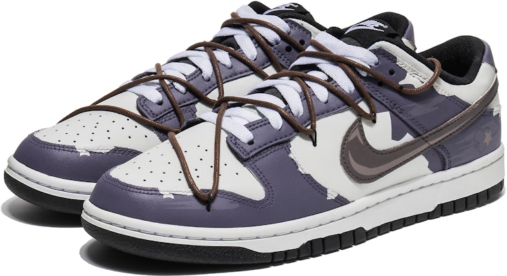 【訂製球鞋】 Nike Dunk Low 美式復古 outfit Purple 魅紫雙勾 做舊 破壞 防滑耐磨 低筒 滑板鞋 男款 白紫 Lookbook 【訂製球鞋】 Nike Dunk Low 美式復古 outfit Purple 魅紫雙勾 做舊 破壞 防滑耐磨 低筒 滑板鞋 男款 白紫