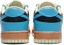 Shop 【定制鞋款】耐克Dunk Low ‘复古蓝色条纹’ DJ6188-100(TeamB-男款街头米蓝)