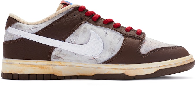 나이키 덩크 로우 '빈티지 화이트 브라운' (커스텀) DR9704-200(TeamR-男款做旧伤口QD) Order 나이키 덩크 로우 '빈티지 화이트 브라운' (커스텀) DR9704-200(TeamR-男款做旧伤口QD)