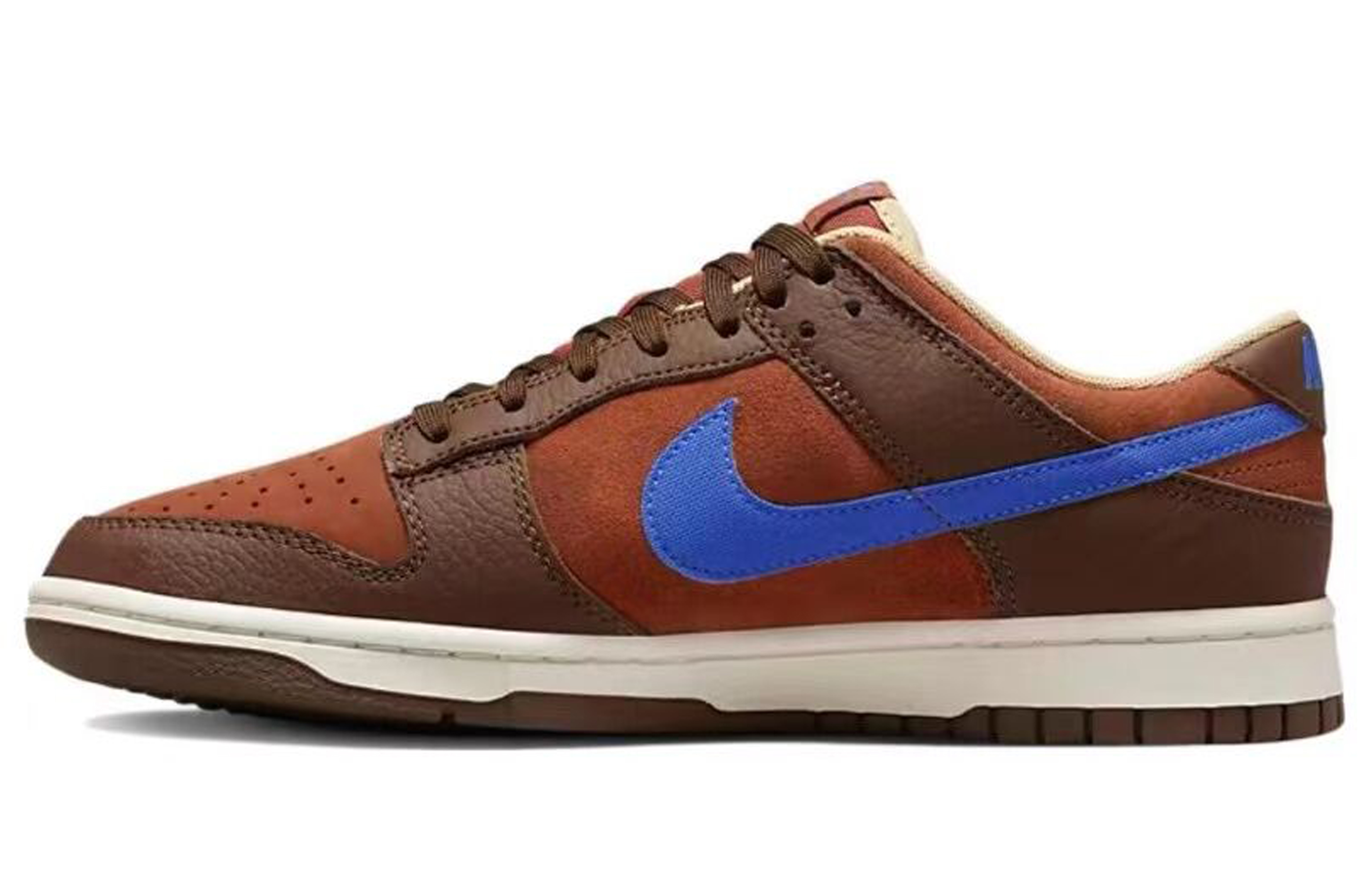 Purchase 【客製化球鞋】 Nike Dunk Low 美式復古風 街頭風格 懷舊磨損 手繪噴繪 低筒 運動鞋 男款 白棕色