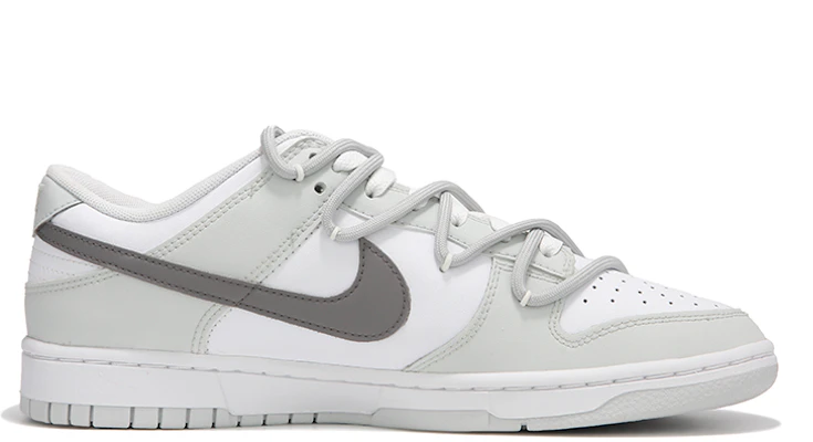 【定製球鞋】Nike Dunk Low 火心 活力雙鉤 高級 簡約 冷淡風 復古 解構綁帶 防滑耐磨 低幫 板鞋 男款 豆綠灰 Order 【定製球鞋】Nike Dunk Low 火心 活力雙鉤 高級 簡約 冷淡風 復古 解構綁帶 防滑耐磨 低幫 板鞋 男款 豆綠灰