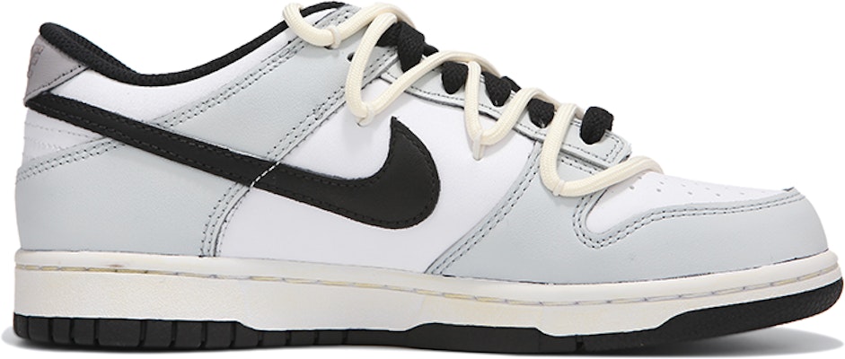 【訂製球鞋】 Nike Dunk Low 火心 愛心小惡魔 活力三勾 高街 解構綁帶 復古 低幫 板鞋 男款 白灰黑 Order 【訂製球鞋】 Nike Dunk Low 火心 愛心小惡魔 活力三勾 高街 解構綁帶 復古 低幫 板鞋 男款 白灰黑