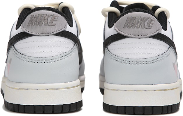 【訂製球鞋】 Nike Dunk Low 火心 愛心小惡魔 活力三勾 高街 解構綁帶 復古 低幫 板鞋 男款 白灰黑 Shop 【訂製球鞋】 Nike Dunk Low 火心 愛心小惡魔 活力三勾 高街 解構綁帶 復古 低幫 板鞋 男款 白灰黑