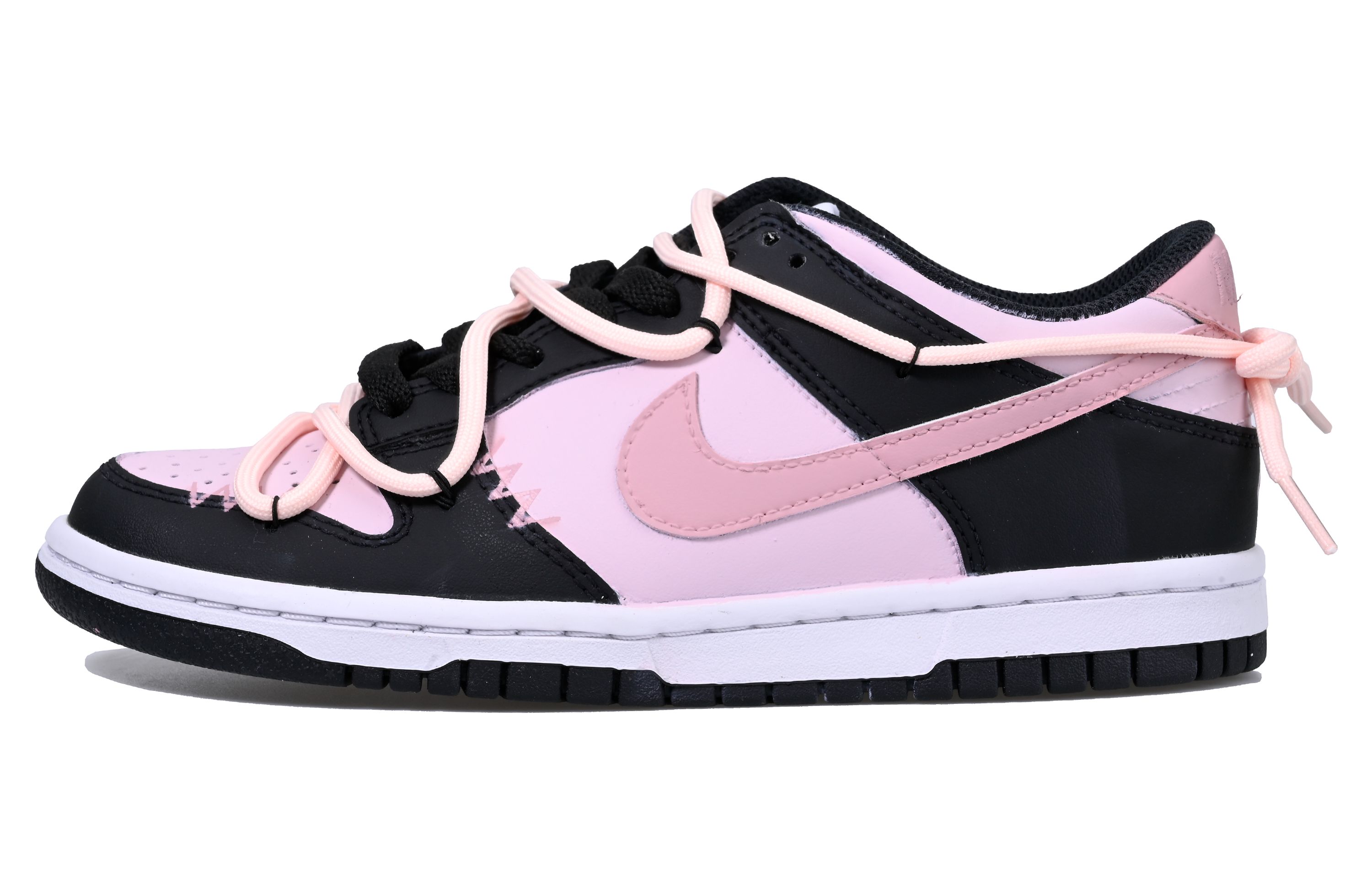 [Custom Shoes] Nike Dunk Low 'Vlad Berry Black-Pink'
