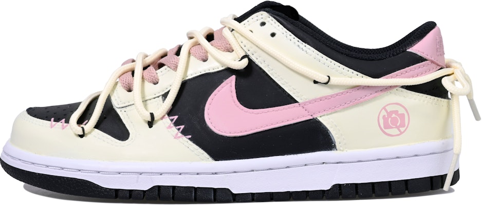 【定製球鞋】 Nike Dunk Low Vlad 禁止攝影 防滑耐磨 低筒 板鞋 GS 黑粉 Buy 【定製球鞋】 Nike Dunk Low Vlad 禁止攝影 防滑耐磨 低筒 板鞋 GS 黑粉