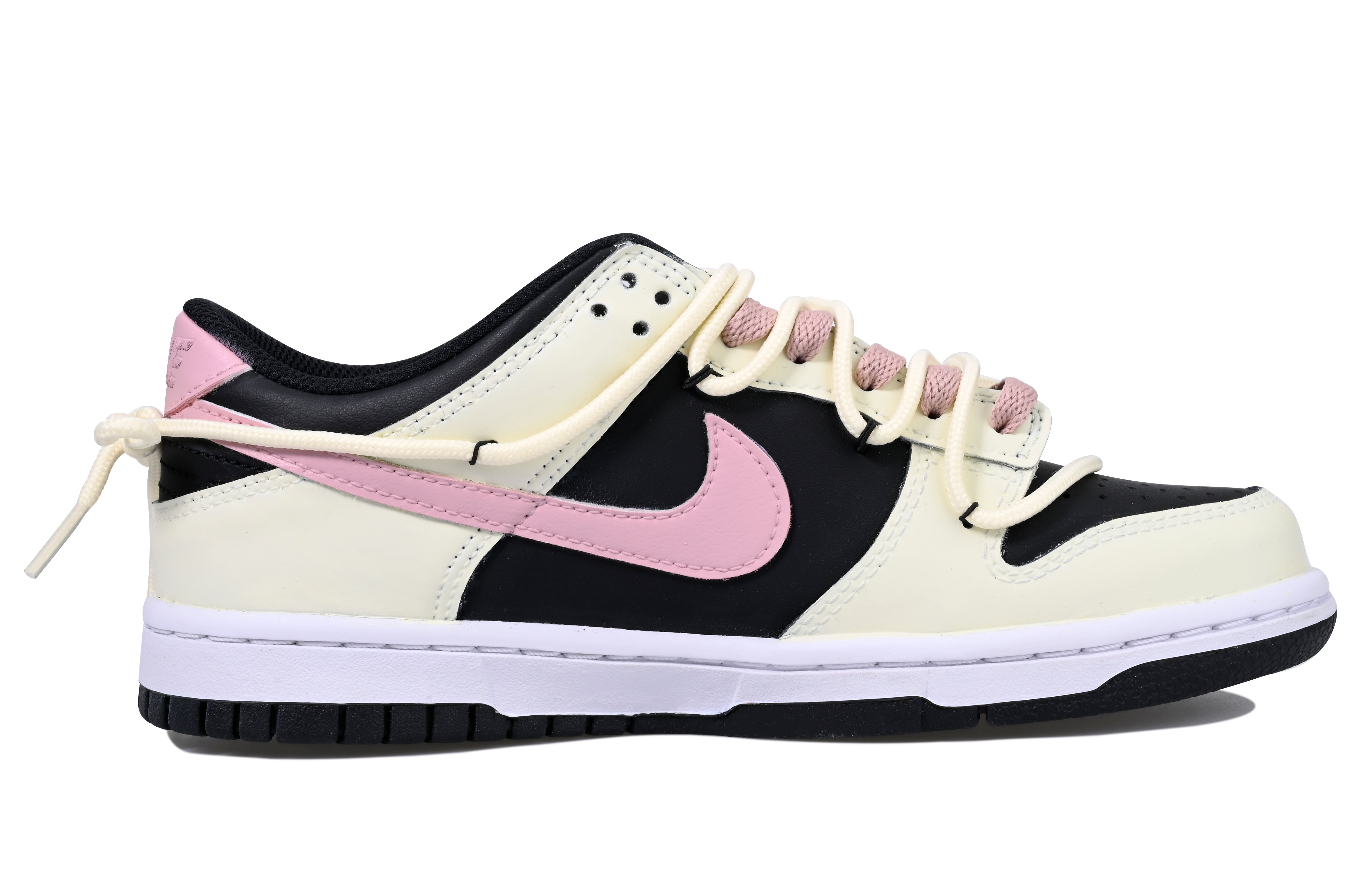 Order 【定製球鞋】 Nike Dunk Low Vlad 禁止攝影 防滑耐磨 低筒 板鞋 GS 黑粉