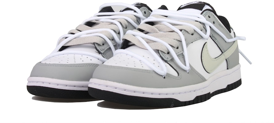 나이키 덩크 로우 '블라드 회색 비둘기' (커스텀) DD1391-100(Team33-灰鸽子-男款) Lookbook 나이키 덩크 로우 '블라드 회색 비둘기' (커스텀) DD1391-100(Team33-灰鸽子-男款)