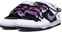 Lookbook 【訂製球鞋】 Nike Dunk Low Vlad 禁止拍攝 潮流舒適 低筒 板鞋 GS 紫白