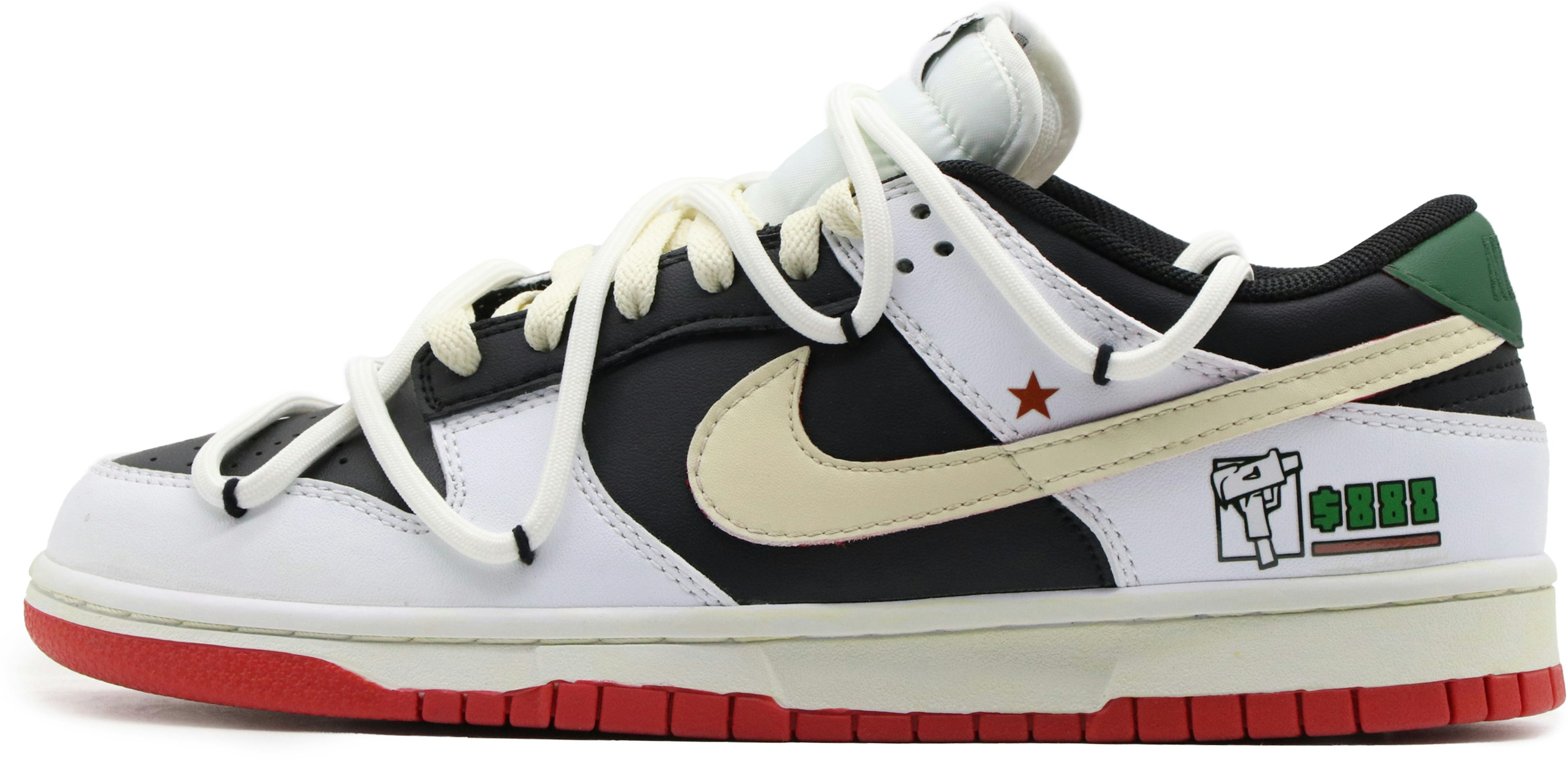 custom-shoes-nike-dunk-low-wanted-bbl-summer-outdoors