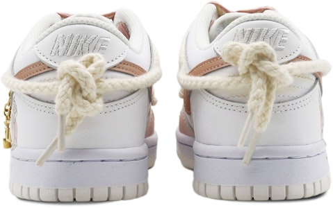 【客製化球鞋】Nike Dunk Low 玫瑰鎖愛 氣質女孩 高貴溫柔 鏈條 解構鞋帶 低幫 板鞋 GS 暖粉色 Purchase 【客製化球鞋】Nike Dunk Low 玫瑰鎖愛 氣質女孩 高貴溫柔 鏈條 解構鞋帶 低幫 板鞋 GS 暖粉色