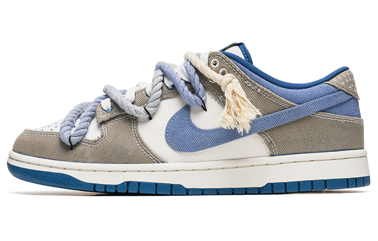 Buy [Sepatu Custom] Nike Dunk Low 'Washed Denim' DV0834-101(Team22-男款牛仔灰蓝A-BOX)