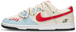Order 【客製球鞋】Nike Dunk SSR TMS 西海岸 復古做舊 戶外穿搭 麻繩解構 低筒 板鞋 男女同款 藍白