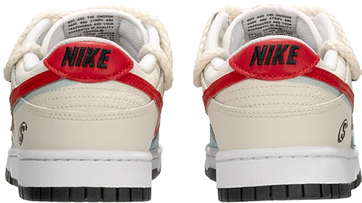 【客製球鞋】Nike Dunk SSR TMS 西海岸 復古做舊 戶外穿搭 麻繩解構 低筒 板鞋 男女同款 藍白 Purchase 【客製球鞋】Nike Dunk SSR TMS 西海岸 復古做舊 戶外穿搭 麻繩解構 低筒 板鞋 男女同款 藍白