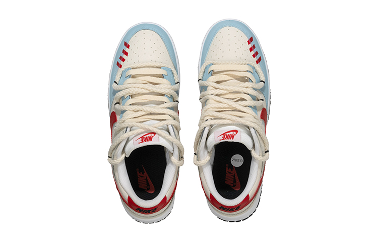 Details for [Zapatos Personalizados] Nike Dunk Low 'Azul Costa Oeste-Blanco' FB3354-001(Team62-SSR)