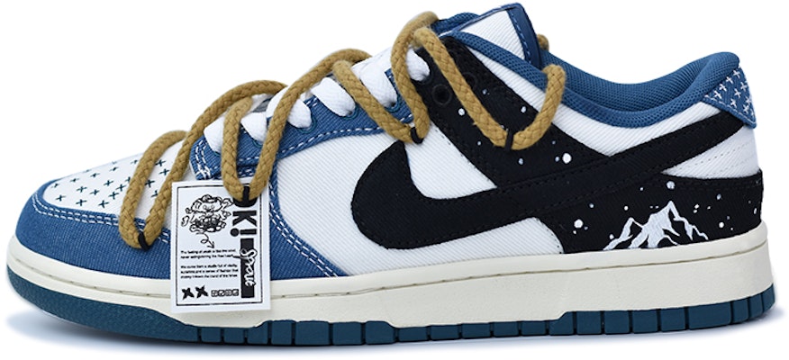 【客製球鞋】 Nike Dunk Low 冰山 西海岸 高街粉 復古 牛仔 經典黑勾 防滑減震 低筒 滑板鞋 男款 黑白藍 Buy 【客製球鞋】 Nike Dunk Low 冰山 西海岸 高街粉 復古 牛仔 經典黑勾 防滑減震 低筒 滑板鞋 男款 黑白藍
